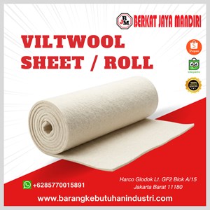 Viltwool Roll Putih 30mm x 1600mm x 10000mm
