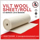 White Vilt Wool Sheet 20mm x 1600mm x 1000mm 1